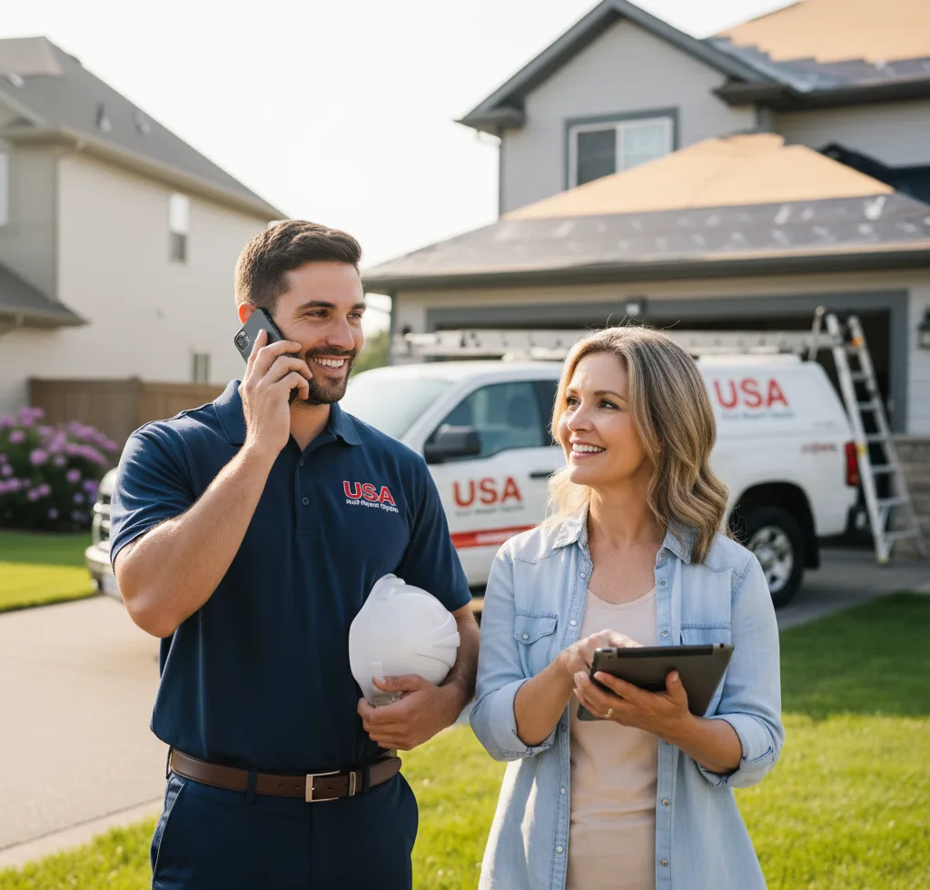 USA Roof Repair Experts customer support in Glen Allen